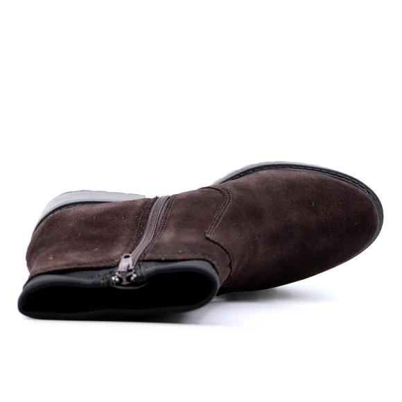 NEW SALVIA demi boot in cafe suede - Picture 8 of 8